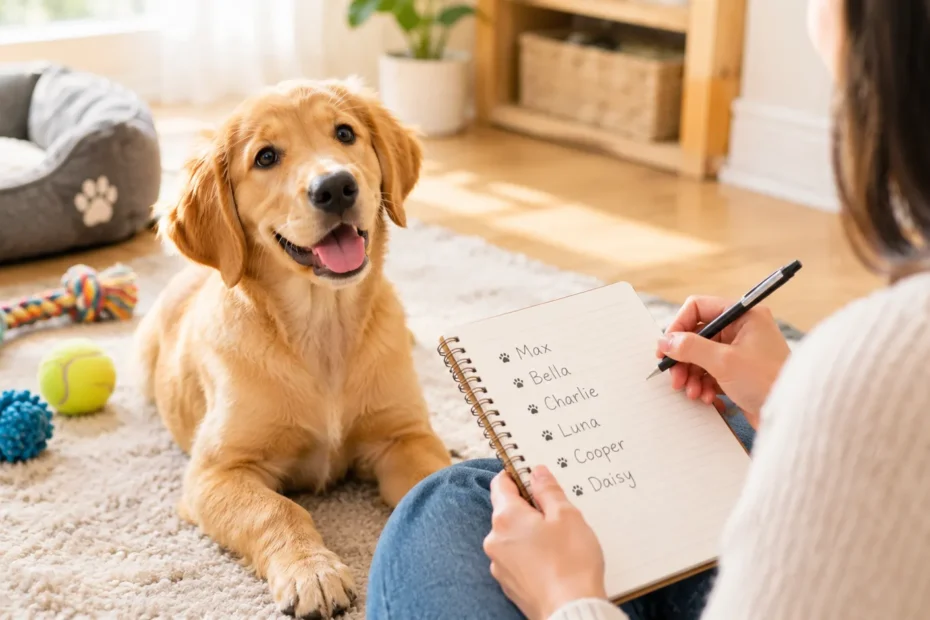 How to Choose the Perfect Name for Your New Dog