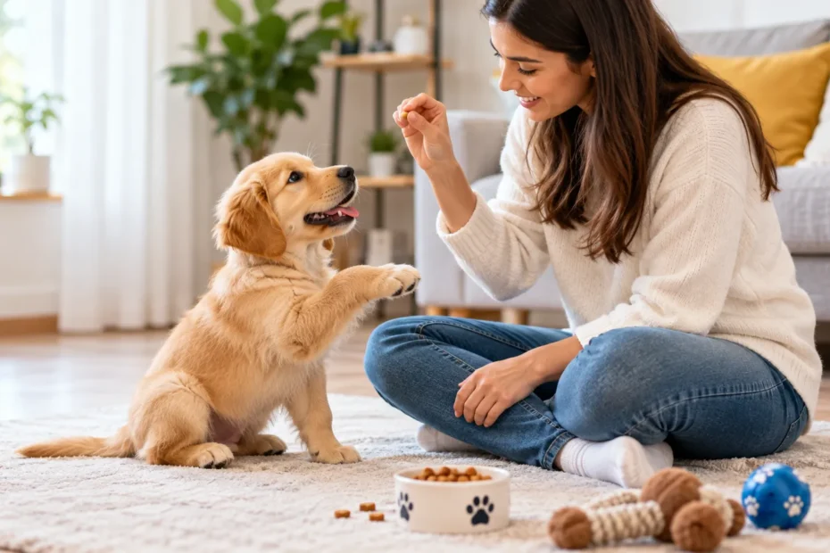 How to Start Training Your Puppy at Home