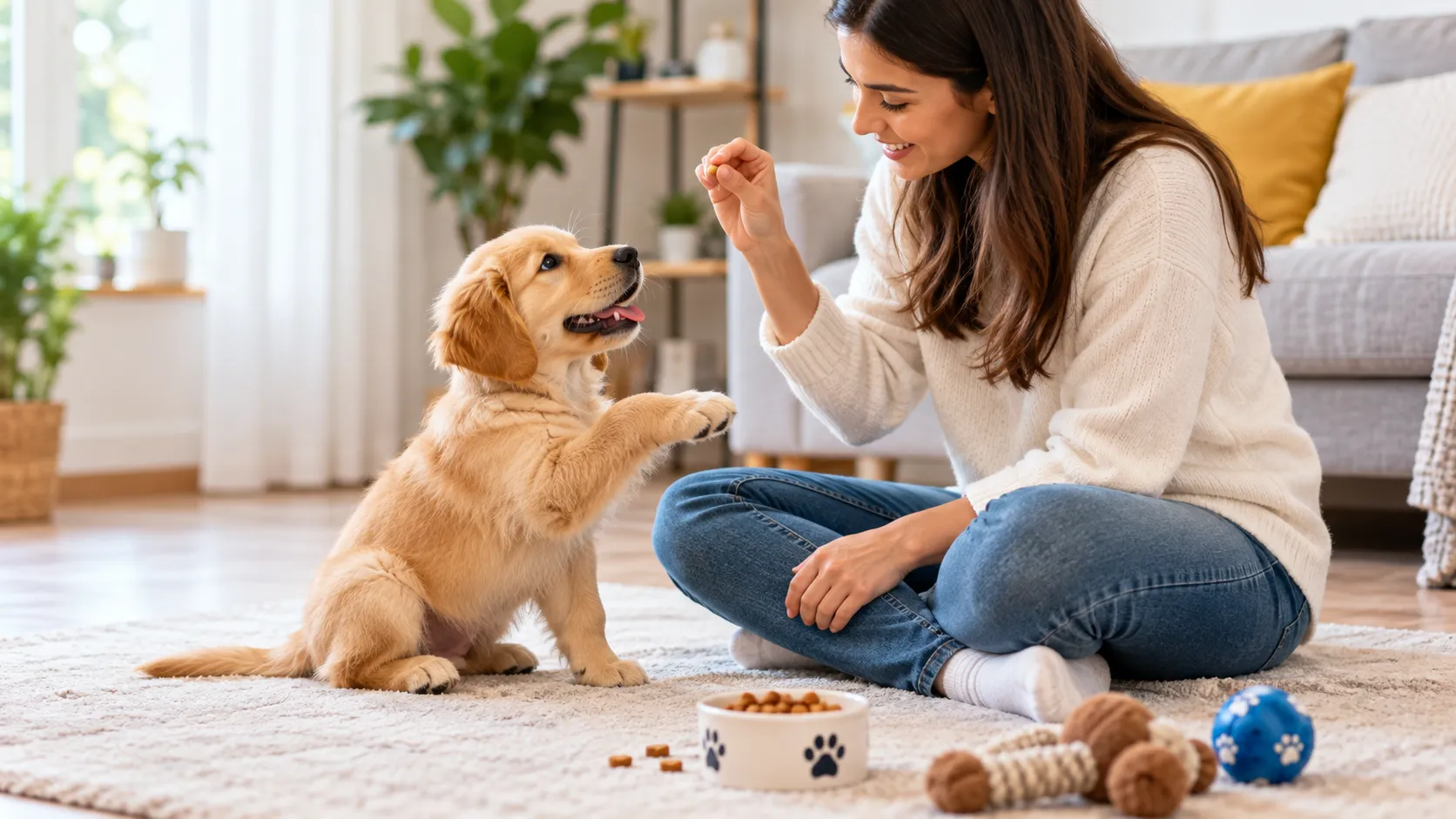 How to Start Training Your Puppy at Home